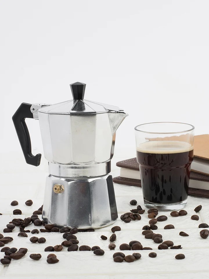 รหัสสินค้า 209 หม้อต้มกาแฟ เอสเพรสโซ่ อลูมิเนียม