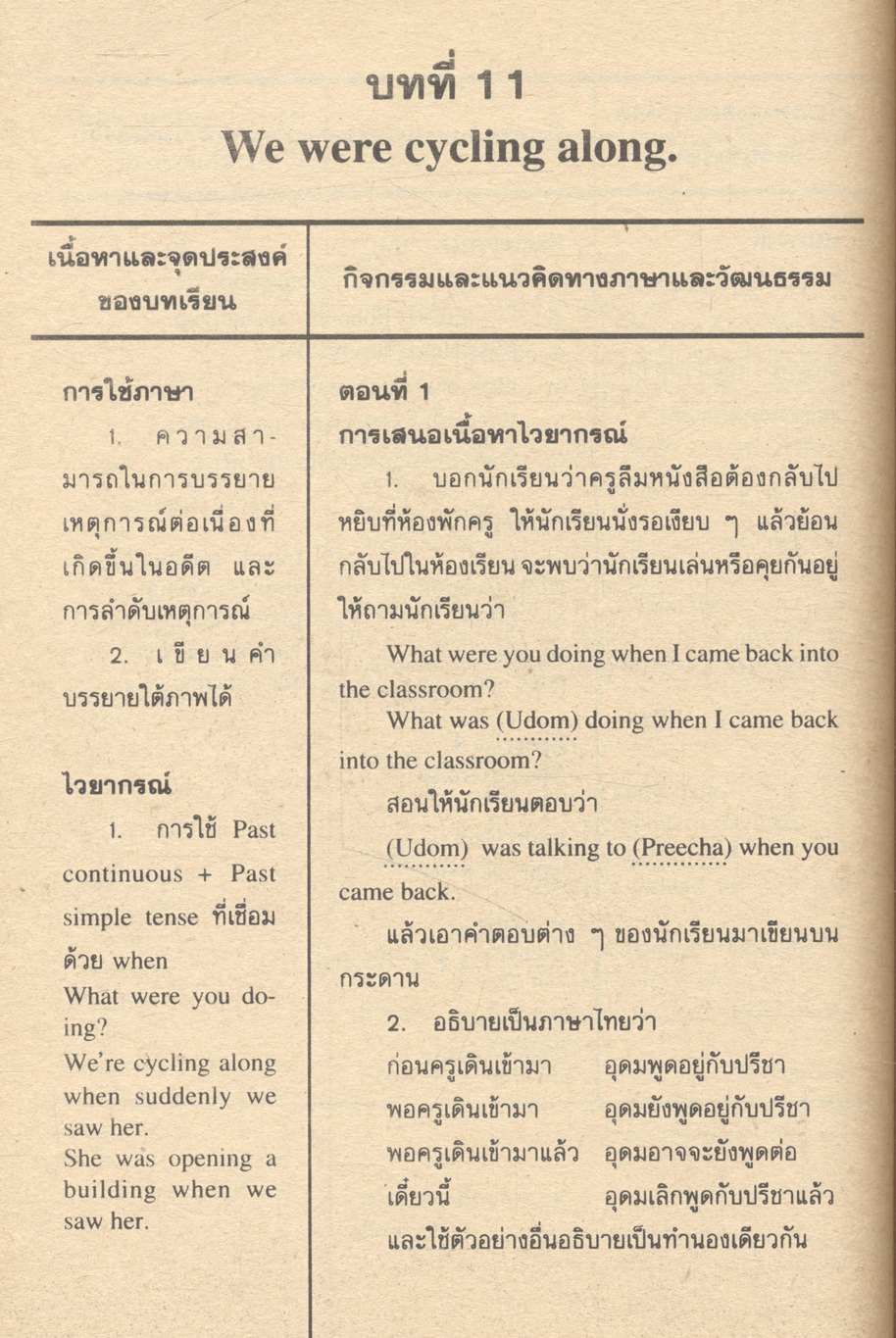 แผนการสอนหนังสือเรียนภาษาอังกฤษ Discoveries Book 3 รายวิชา อ 015 - อ 016 ภาษาอังกฤษหลัก 5-6 ชั้นมัธยมศึกษาตอนต้น