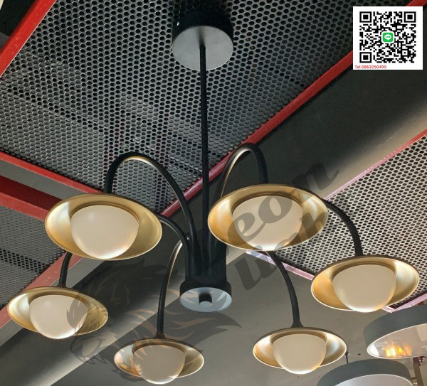 โคมไฟวินเทจ LOFT G-OLL-760/6