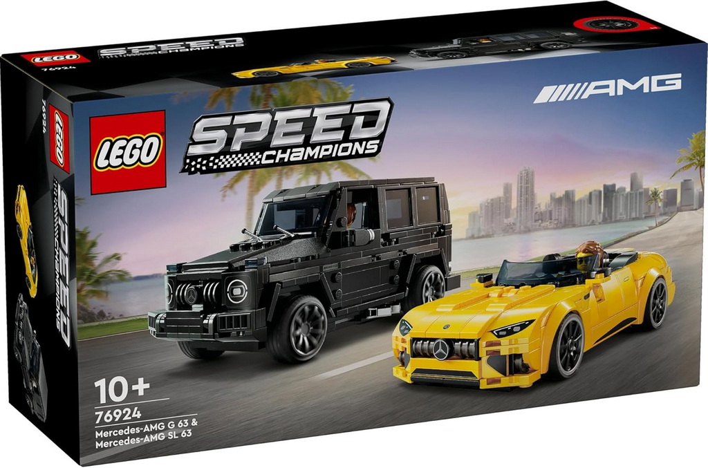 **MTS Toys**เลโก้ Lego 76924 Speed Champions : Mercedes-AMG G 63 & Mercedes-AMG SL 63