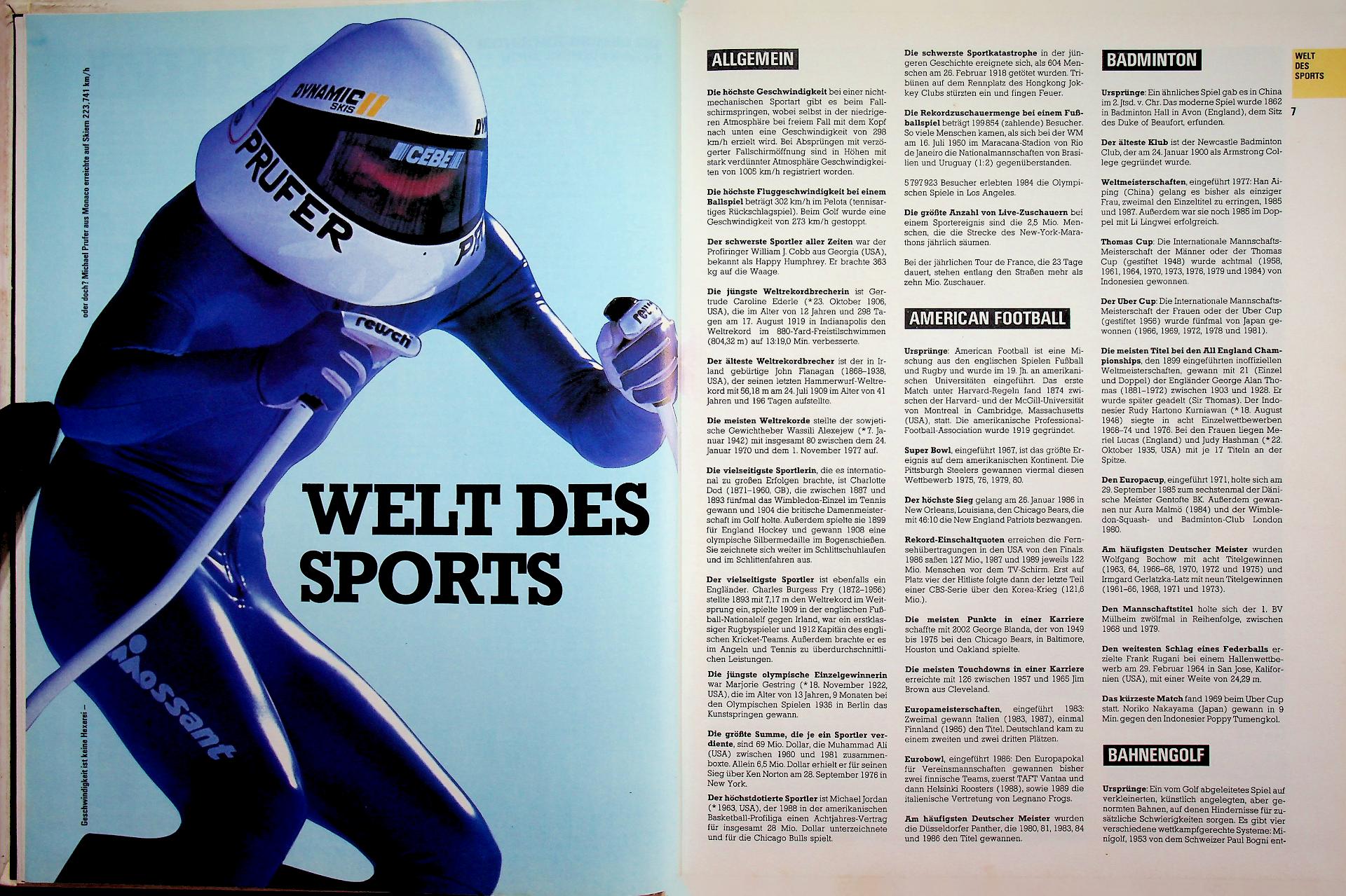 GUINNESS BUCH DER REKORDE 1990 (ฉบับภาษาเยอรมัน)