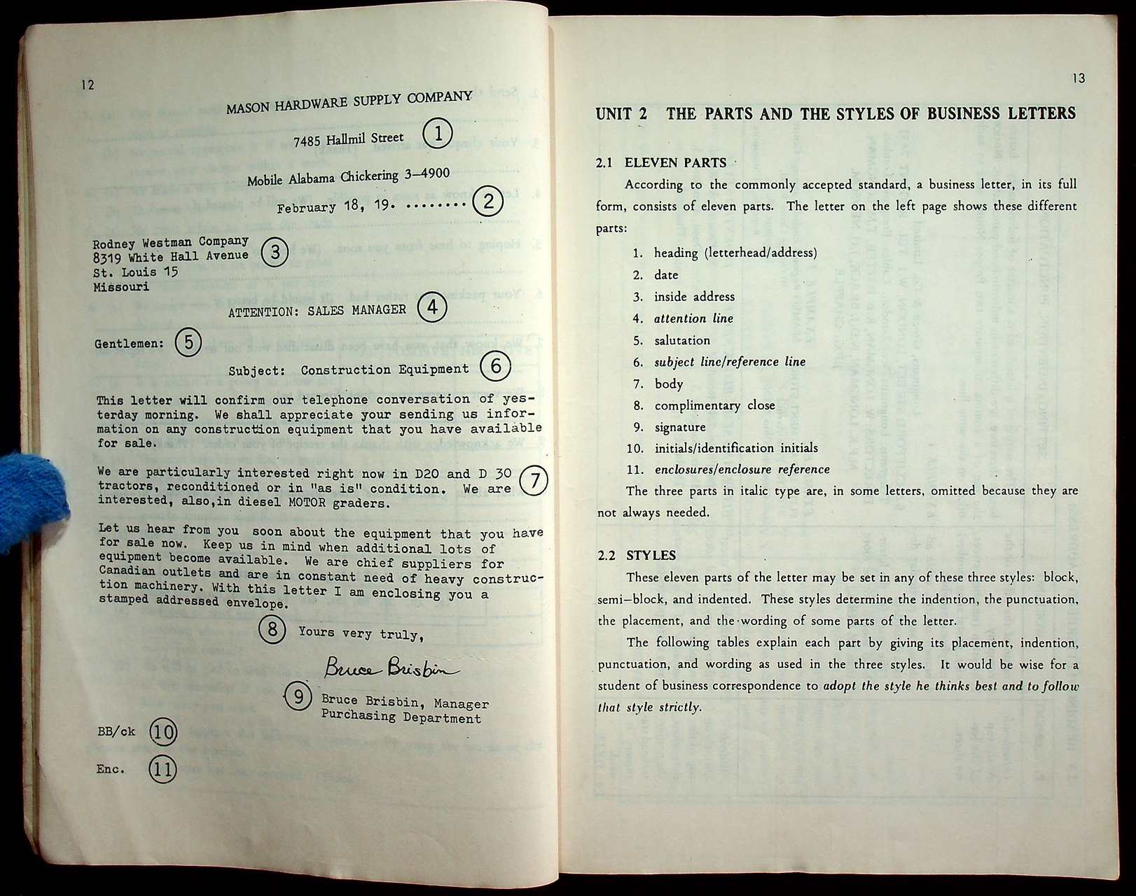 แบบเรียนภาษาอังกฤษ BUSINESS CORRESPONDENCE FOR COMMERCIAL STUDENTS มัธยมศึกษาปีที่ ๖ แผนกพณิชยการ