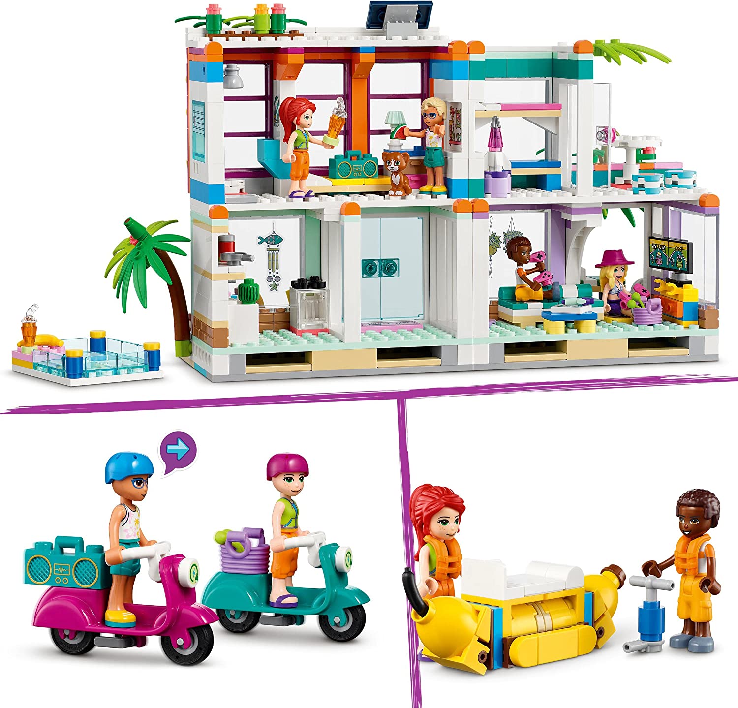 **MTS Toys**เลโก้ Lego 41709 Friends : Vacation Beach House