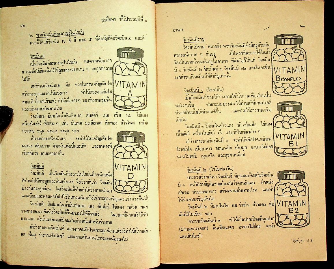 สุขศึกษา ชั้นประถมปีที่ ๗