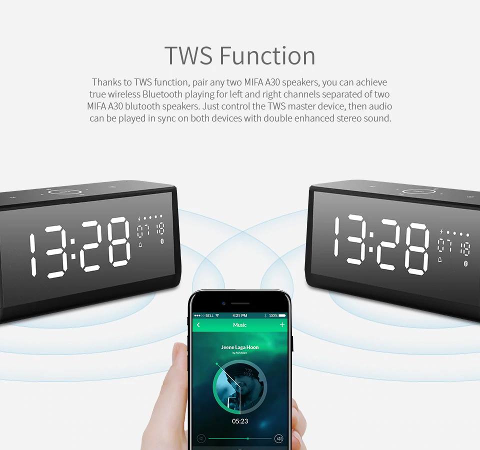 Mifa A2 ลำโพงบลูทูธแบตทนๆ