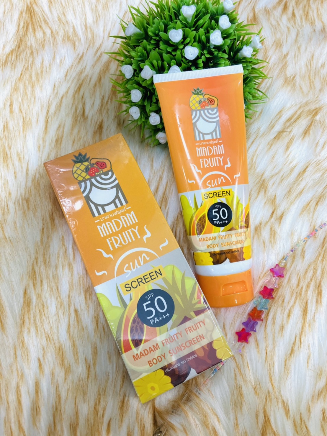 ครีมกันแดดมาดามฟรุตตี้ ครีมกันแดด สับปะรด spf50++
