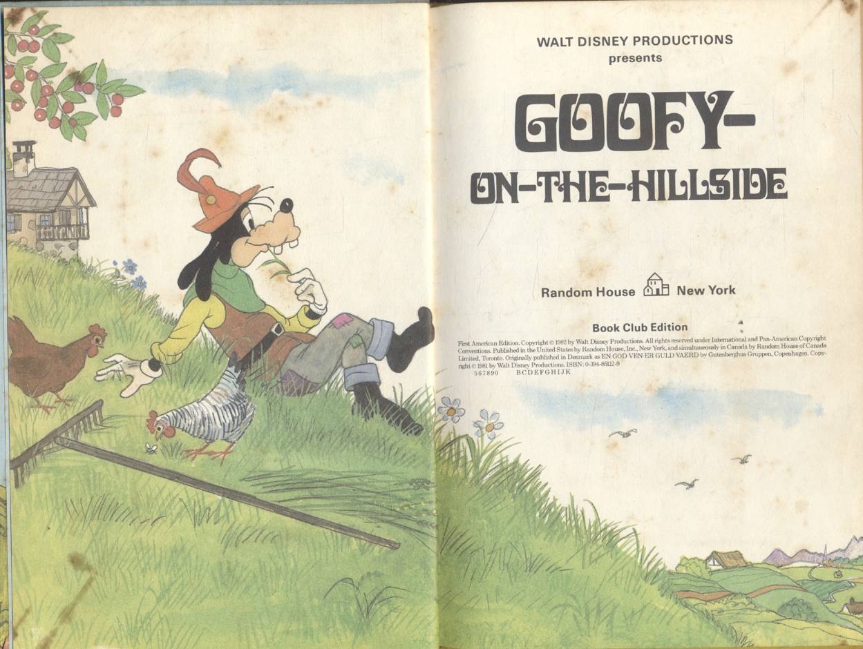 Walt Disney Productions presents GOOFY-ON-THE-HILLSIDE
