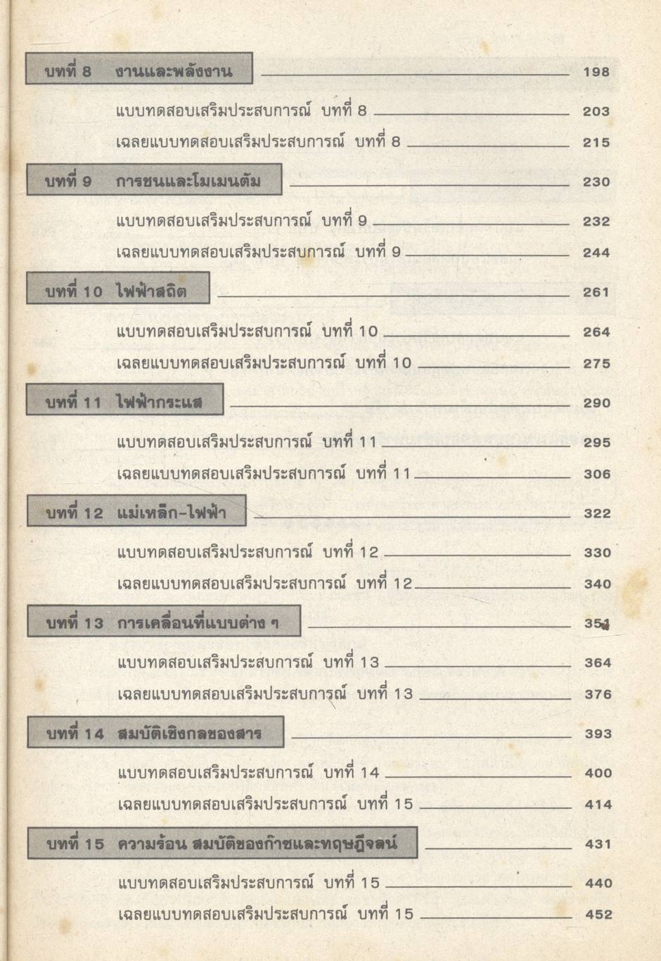คู่มือ ฟิสิกส์ ม.4-5-6