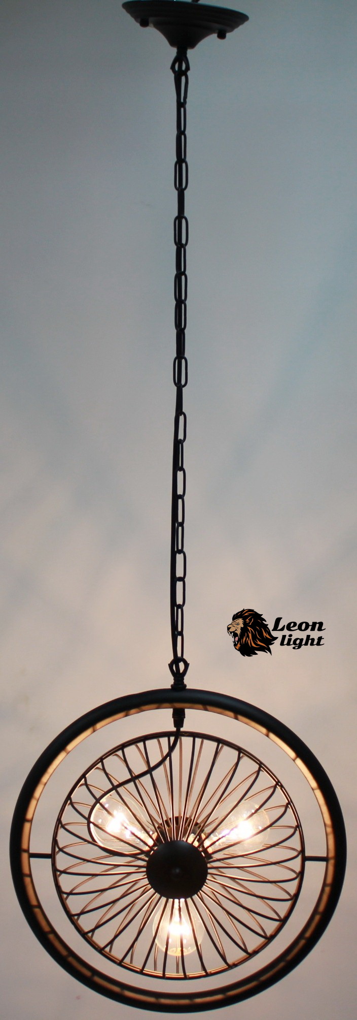 โคมไฟวินเทจ Loft (ลอฟท์) G-3322/3-BK