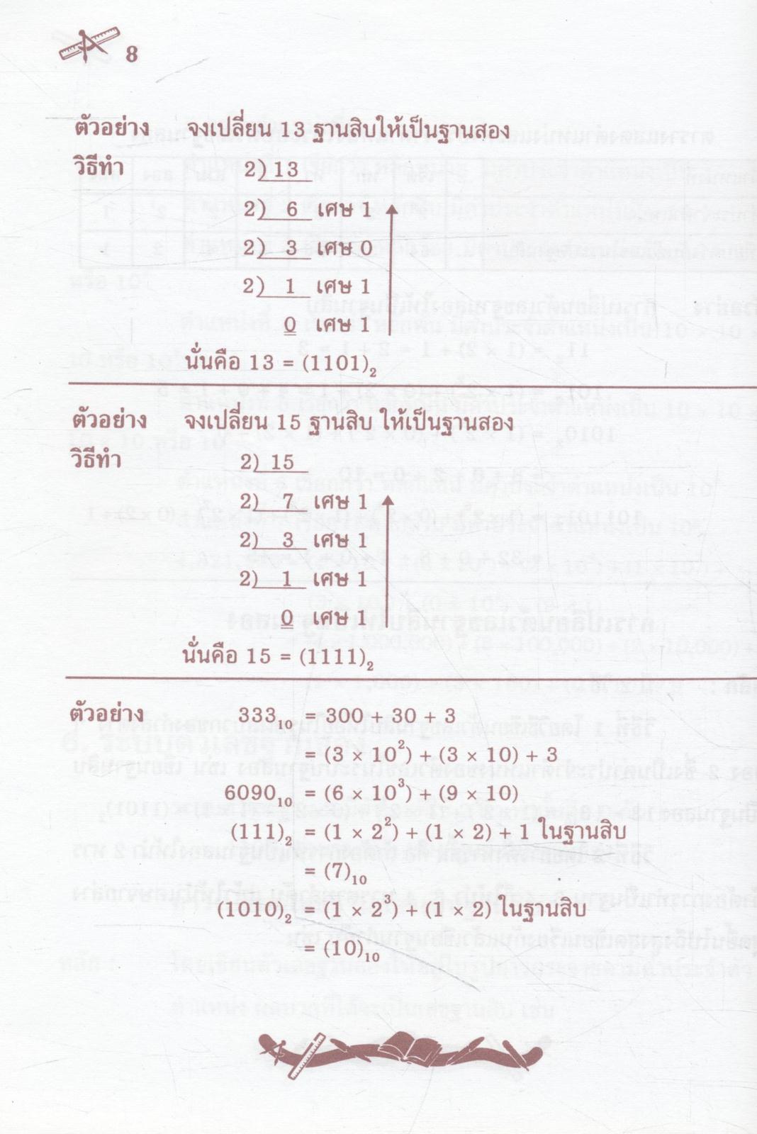 รวมสูตรเลขคณิต