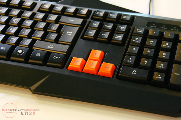 คีย์บอร์ดพร้อมเม้าส์เล่นเกมส์ครบชุดยกเซ็ตกับ Macnus K10+