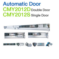 Automatic door ประตูบานเลื่อนอัตโนมัติ (ประตูเซเว่น) Single door ประตูบานเดี่ยว HIP รุ่น CMY2012S