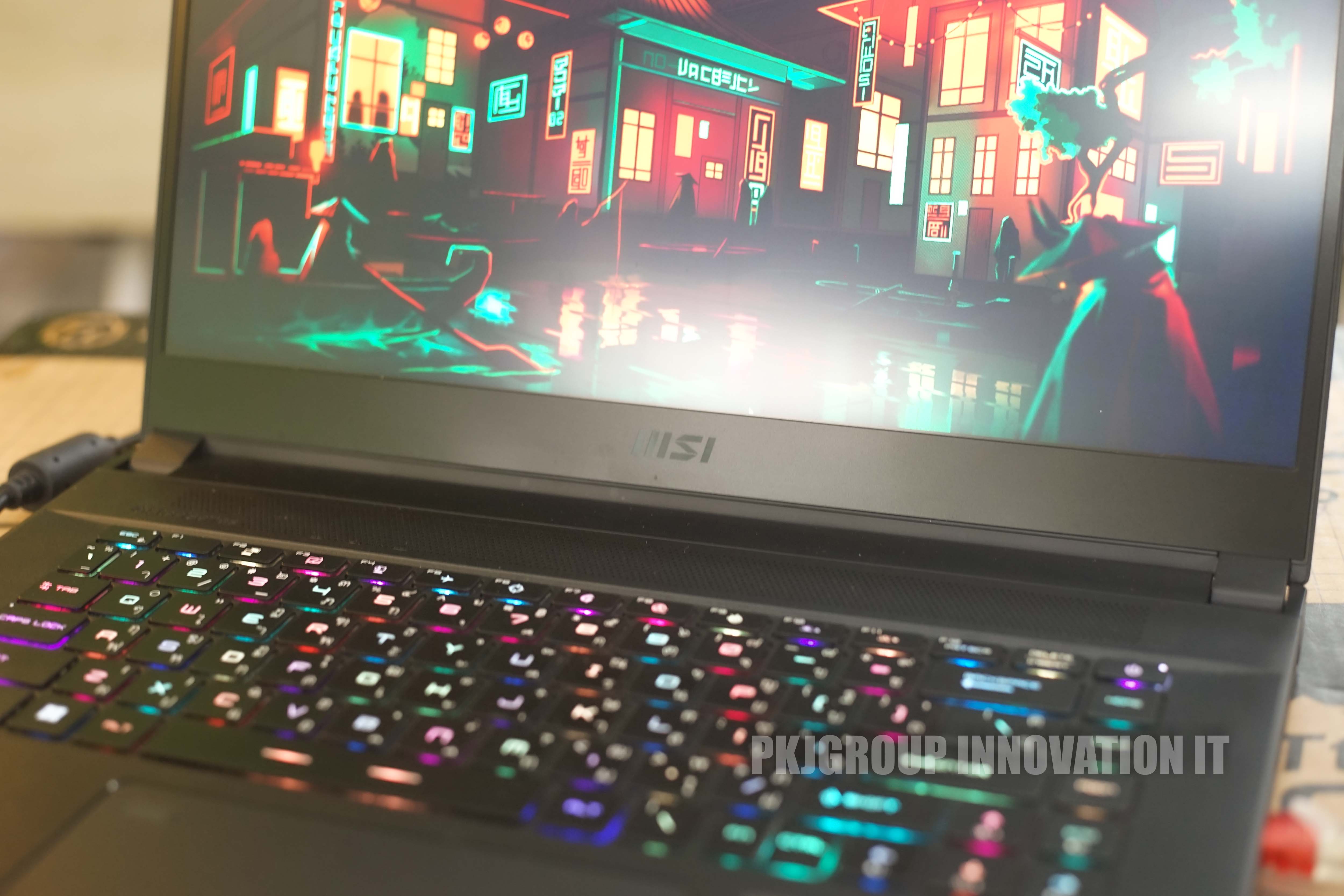 โน๊ตบุ๊คเล่นเกมมือสอง MSI GS66 12UHS-253TH i9-12900H RAM 64 GB M.2 2 TB RTX3080Ti