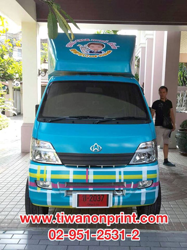 ข้าวขาหมู - งานติดรถคุณภาพสูง - คุณภาพสูง เหมาะกับรถป้าย หรือรถอาหาร