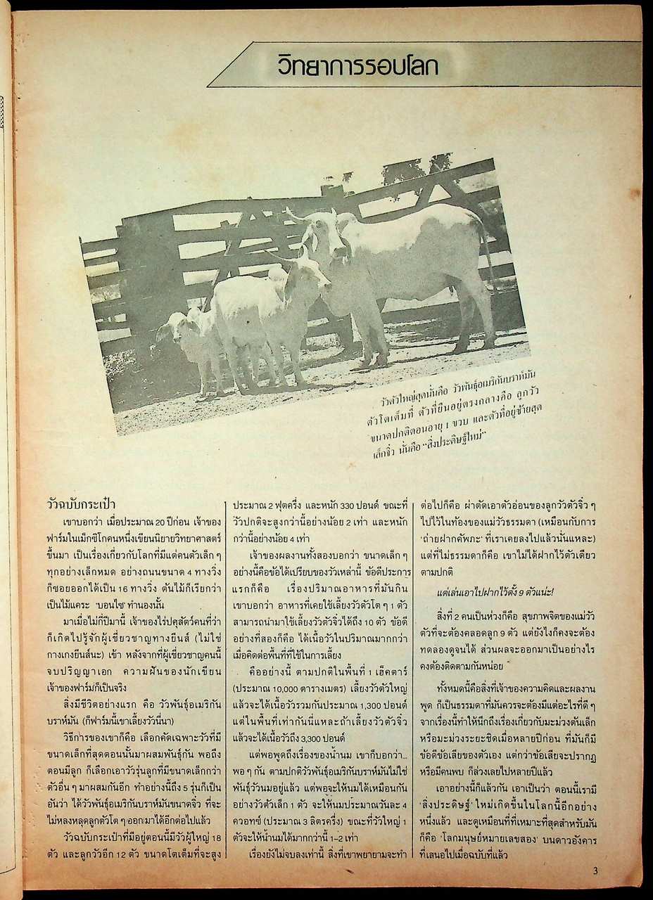 ชัยพฤกษ์วิทยาศาสตร์ ปีที่ 34 ฉบับที่ 19 : ตุลาคม 2530 : 208