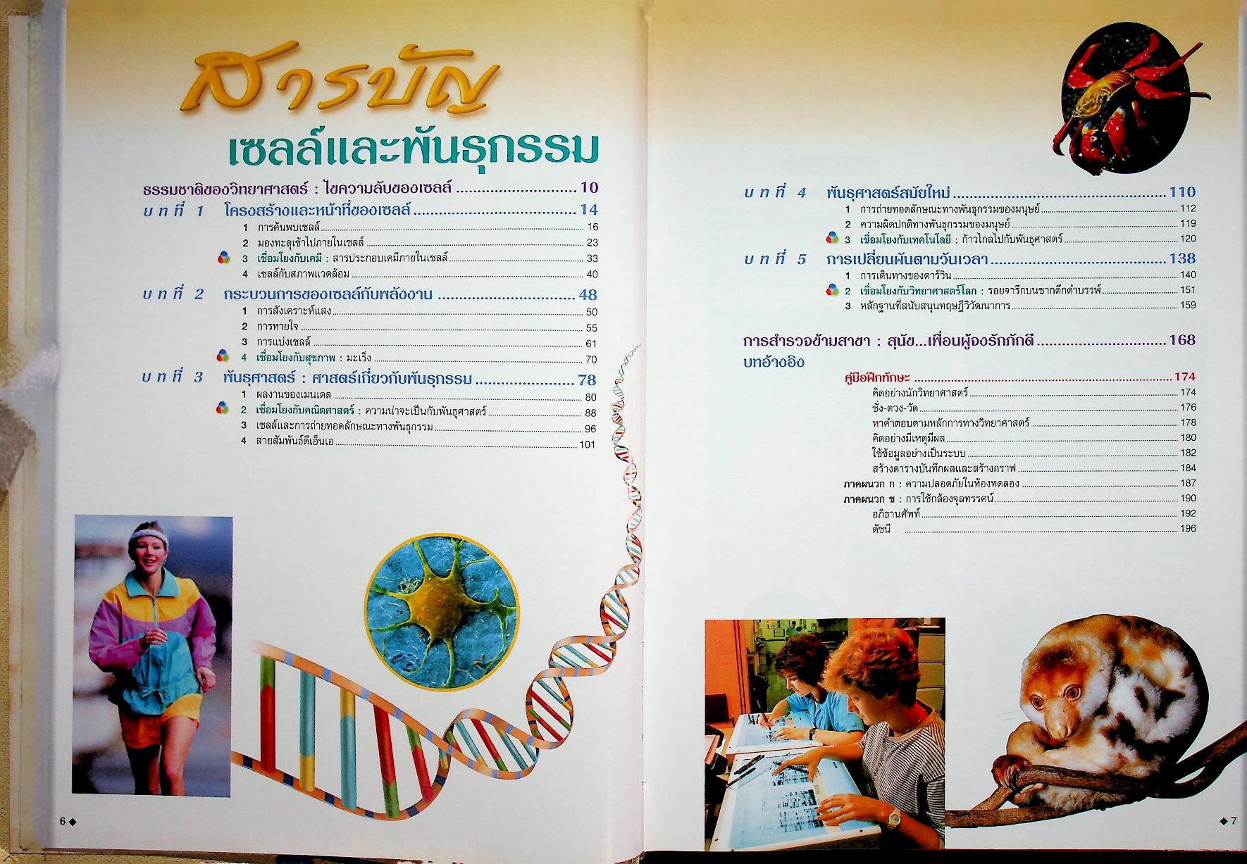 สำรวจโลกวิทยาศาสตร์ เซลล์และพันธุกรรม