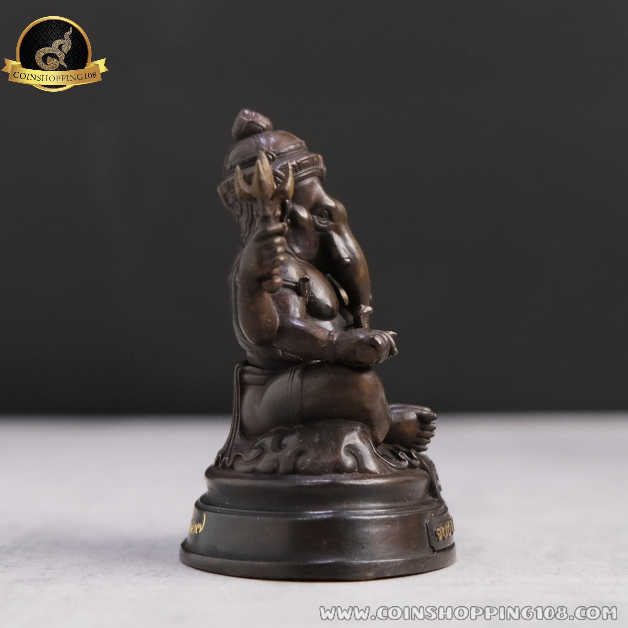 พระพิฆเนศ เนื้อทองเหลือง ที่ระลึก 108 ปี แห่งการสถาปนากรมศิลปากร 2562