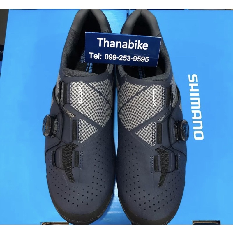 รองเท้าเสือภูเขา Shimano XC3 สีดำมาเพิ่ม ของแท้ แบบหน้ากว้าง Wide Version