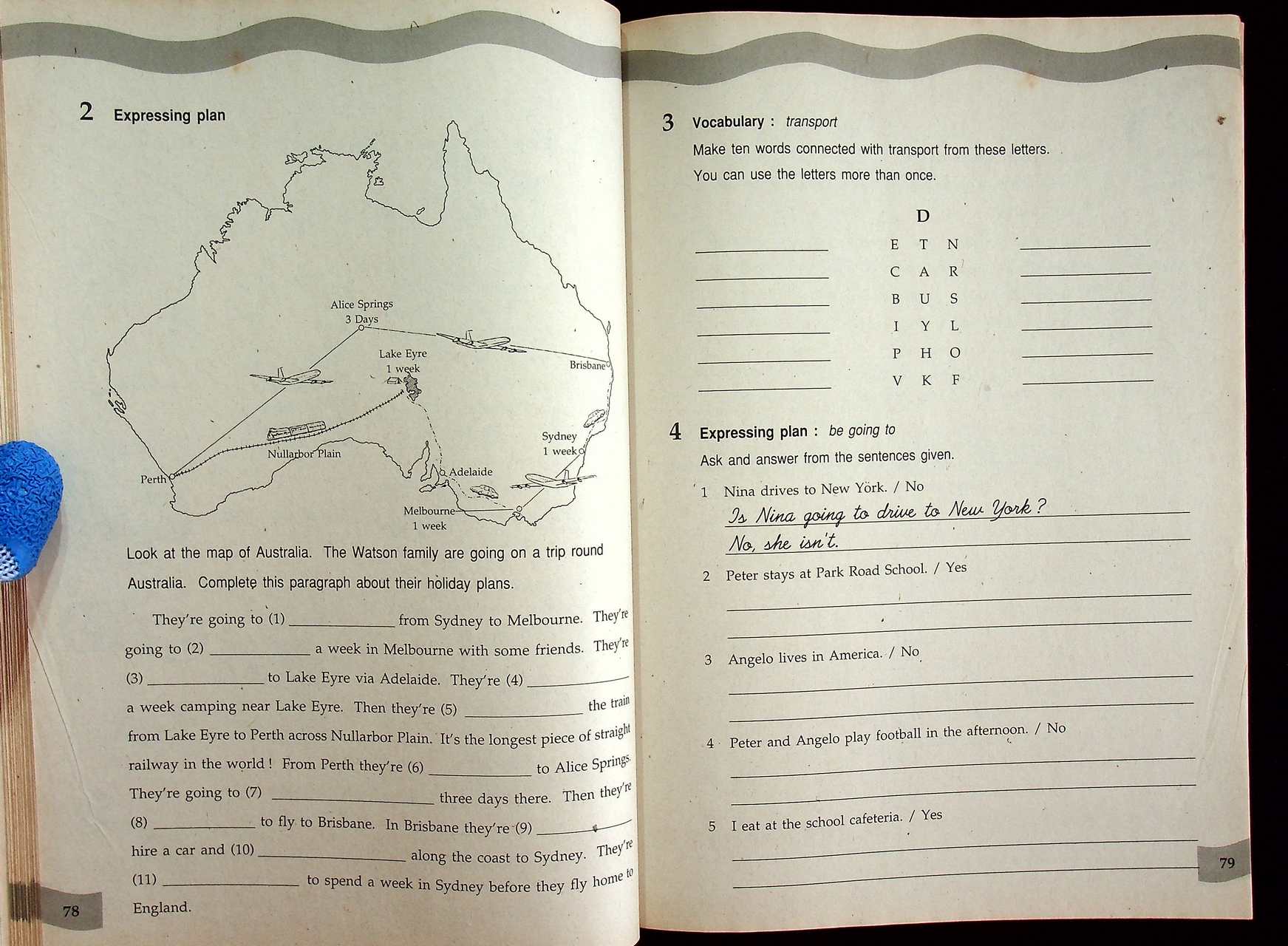 WORKBOOK COMPASS 2 รายวิชา อ 013 - อ 014 ภาษาอังกฤษหลัก 7-8 ระดับมัธยมศึกษาตอนต้น