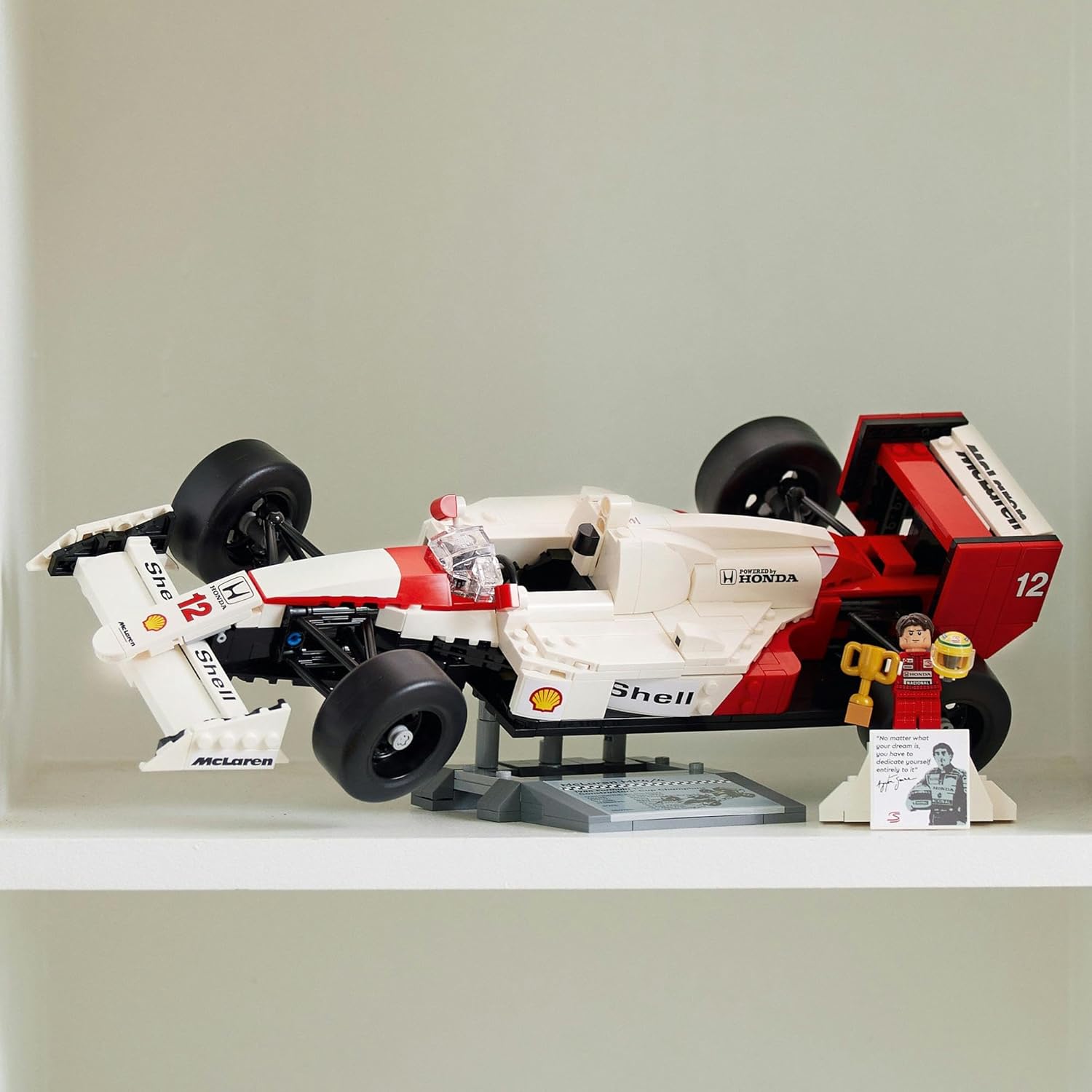 **MTS Toys**เลโก้ Lego 10330 Icons : McLaren MP4/4 & Ayrton Senna