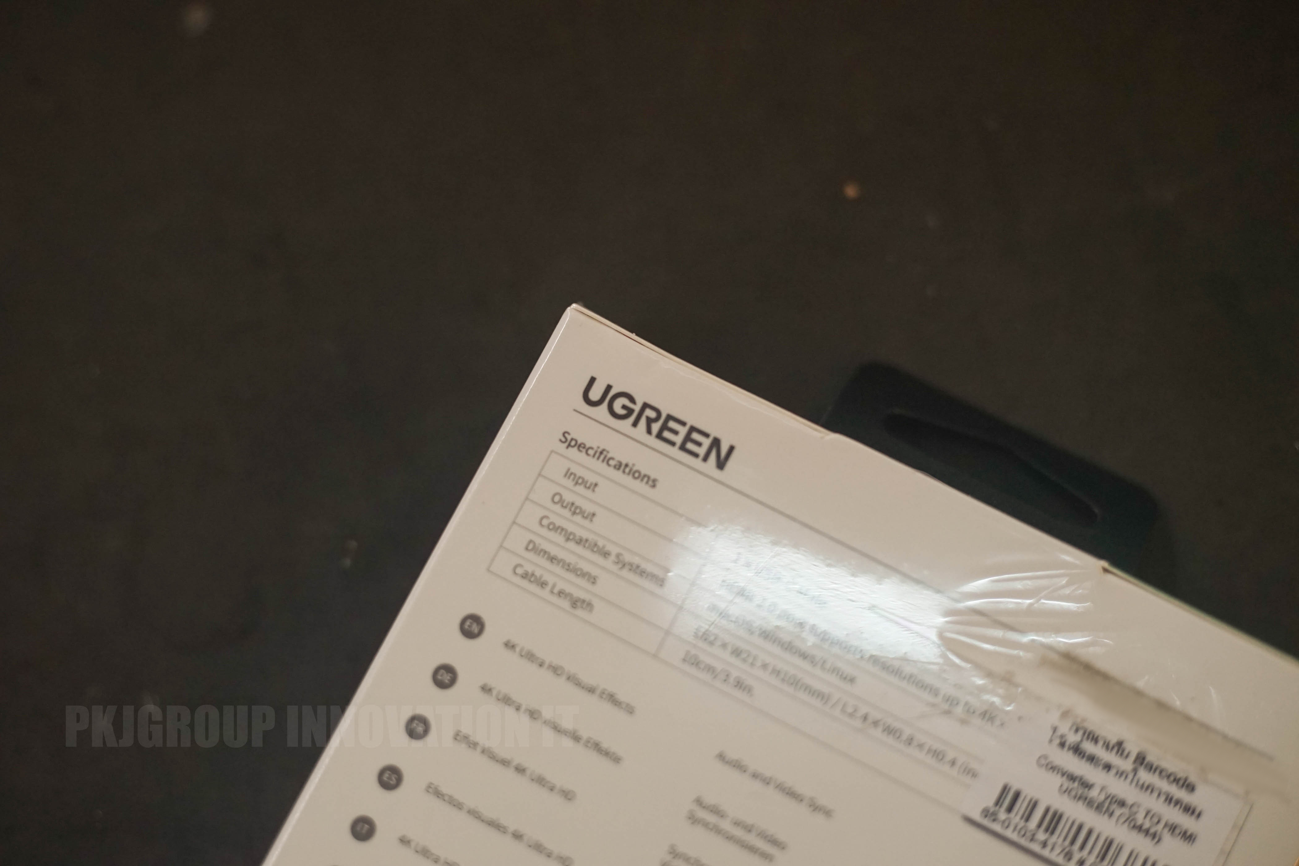 ตัวแปลง UGREEN ของใหม่ USB Type-C to HDMI Adapter 4K60Hz Thunderbolt 3 Aluminum Case