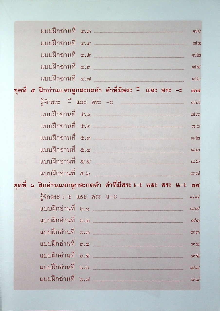 หนังสืออ่านเสริมทักษะ ชุด อ่านคล่อง อ่านเร็ว ภาษาไทย ชั้นประถมศึกษาปีที่ ๑ ภาคเรียนที่ ๒