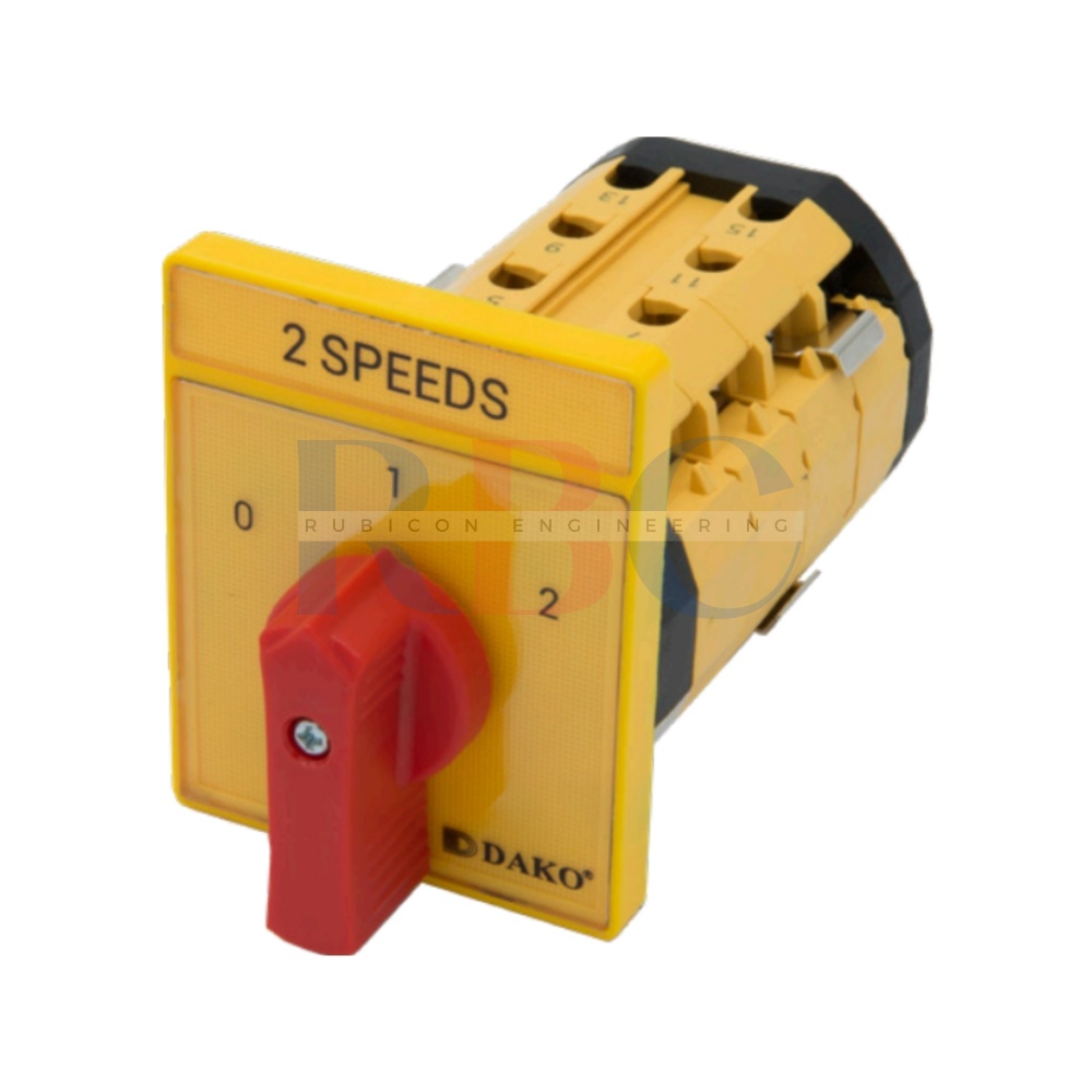 "DAKO" DCS-2S-3243 ซีเล็คเตอร์ 2 สปีด 32A 64x64 (2 SPEEDS SWITCH)