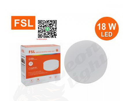 G-1-โคมติดลอย ทรงกลม FSL-KC-PN-R-18W แสงขาวและแสงวอร์มไวท์