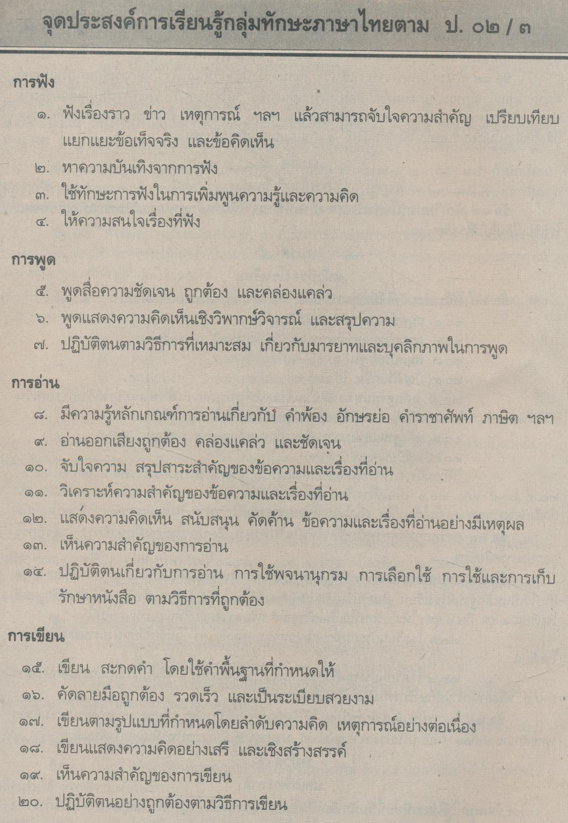 คู่มือครู-เฉลย ภาษาไทย ป.3