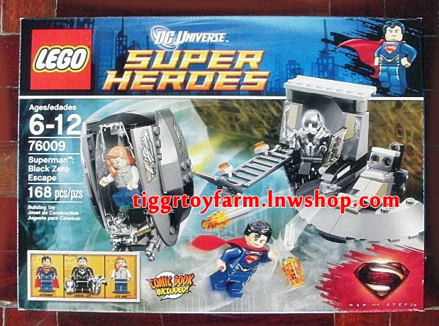LEGO Superheroes 76009 Superman Black Zero Escape