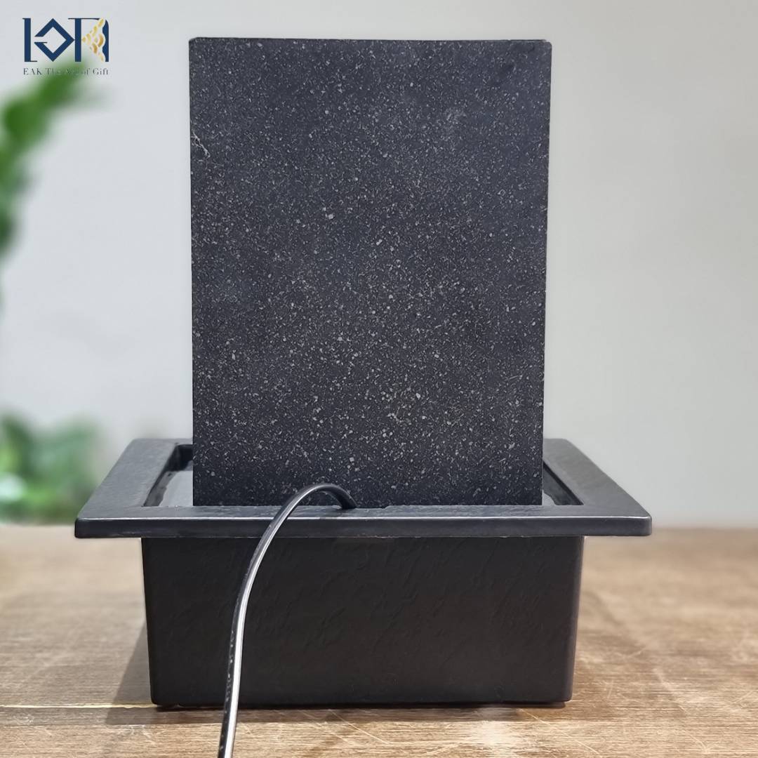 น้ำพุพระสังกัจจายน์ รุ่นรหัส22611L น้ำล้นตั้งโต๊ะทำงานเสริมฮวงจุ้ย อ่างน้ำพุล้นแต่งบ้าน