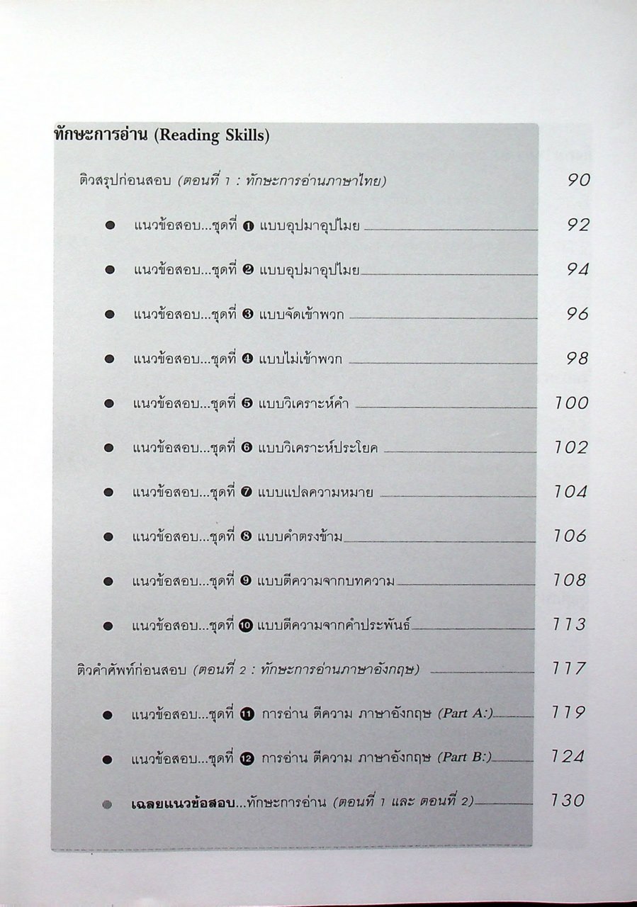 เก็งข้อสอบ PAT 5 ความถนัดทางวิชาชีพครู