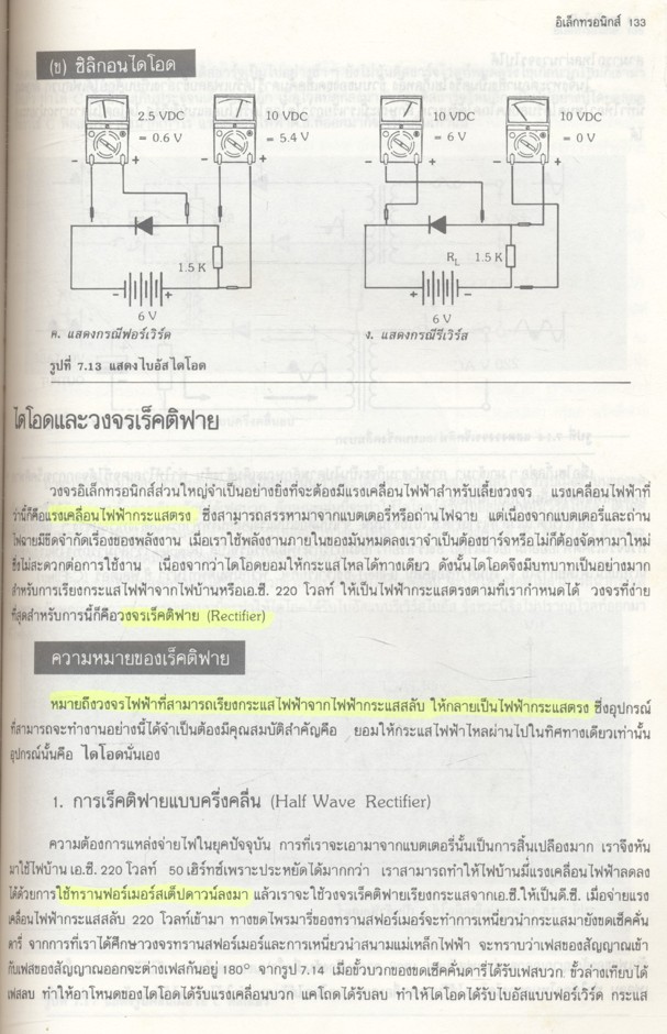 เทคโนโลยีอิเล็กทรอนิกส์ 1 (เจน สงสมพันธุ์ สถาบันอิเล็กทรอนิกส์กรุงเทพฯ)