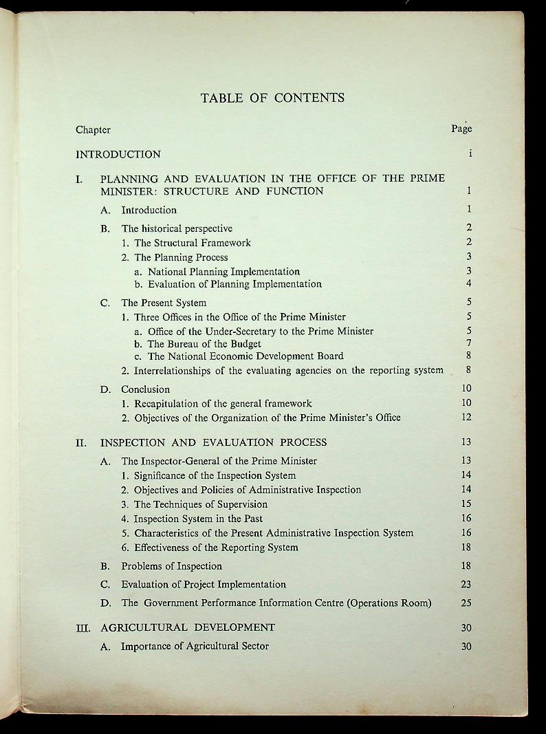 EVALUATION OF AGRICULTURAL DEVELOPMENT IN THAILAND (1961-1976)