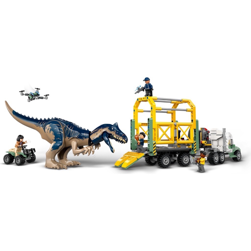 **MTS Toys**เลโก้ Lego 76966 Jurassic World : Dinosaur Missions : Allosaurus Transport Truck