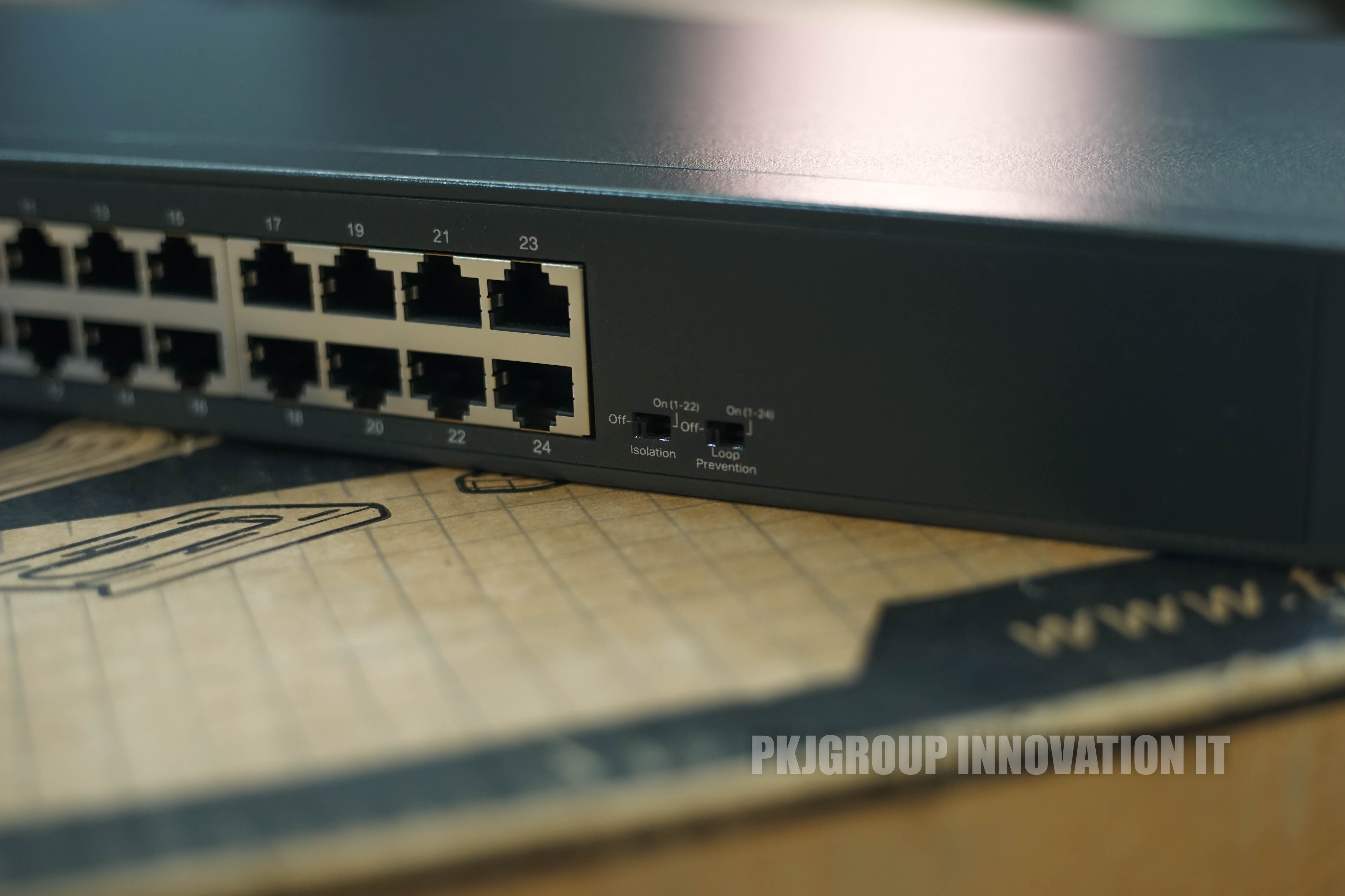 TP-Link TL-SG1024 HUB 24-Port Gigabit Rackmount Switch(17)