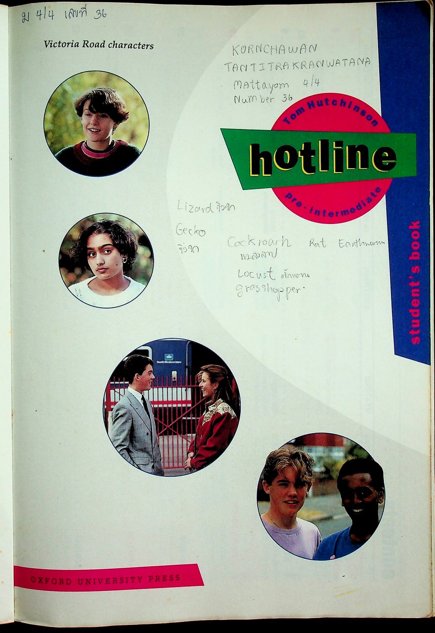 Hotline Pre-Intermediate Student's Book