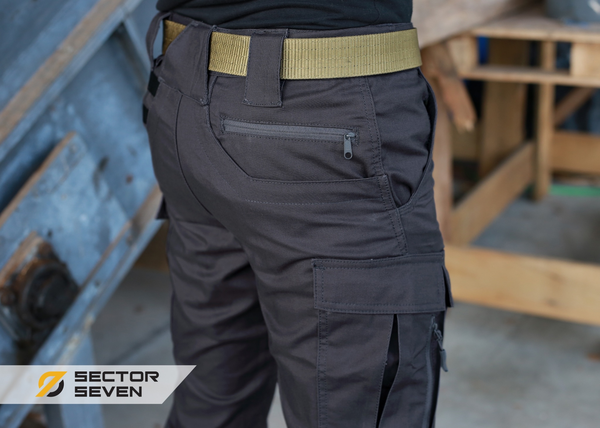 🇹🇭 28 ไทยแลนด์ แทคติคอล กางเกงขายาว SECTOR SEVEN IX12 ผ้ายืด