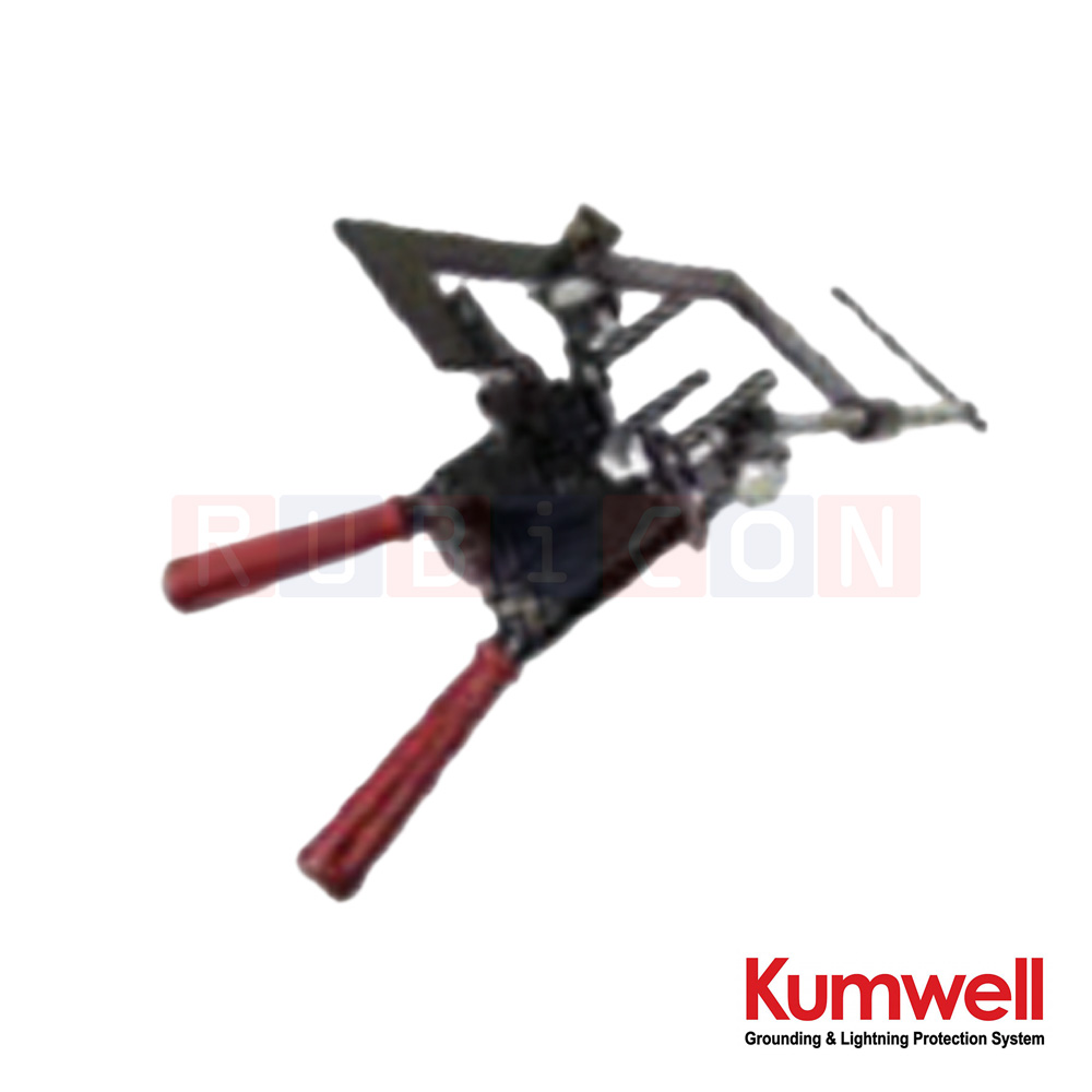 KUMWELL HCD00-T แคลมป์จับแบบหนีบ แคลมป์จับแบบ "D" พร้อมคานรองรับ "T" (Handle Clamp) Type "D" with Beam Support "T"