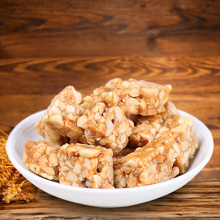 ขนมถั่วตัดจีน กรอบหอมอร่อย ลืมถั่วตัดเดิมๆที่เคยลองมา (80g)