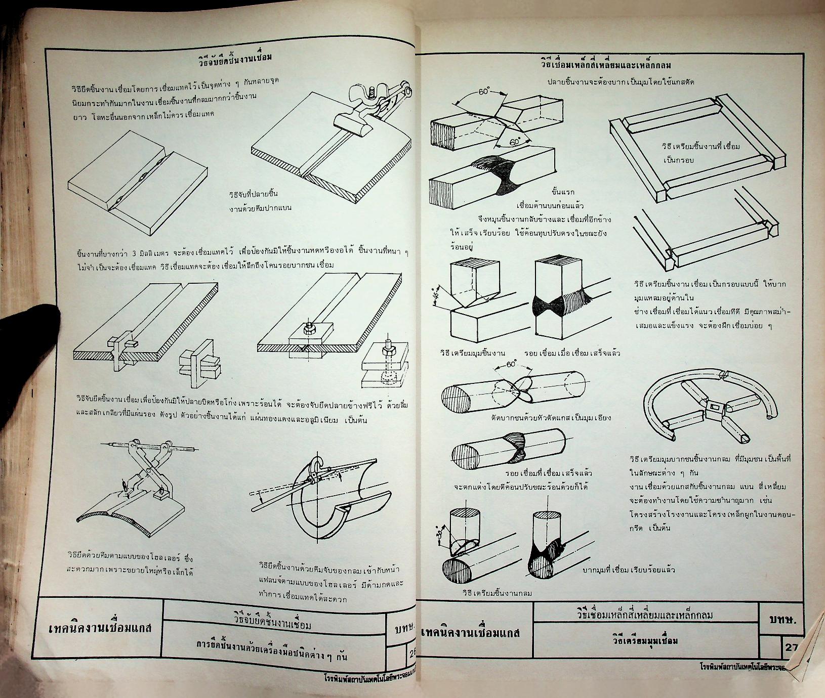 งานเชื่อมและตัดด้วยแกส