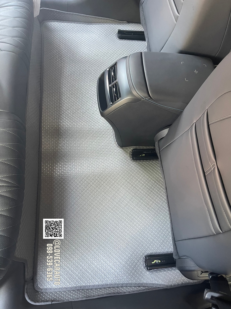 พรมกระดุม Byd SeAL กระดุมเล็กสีเทา