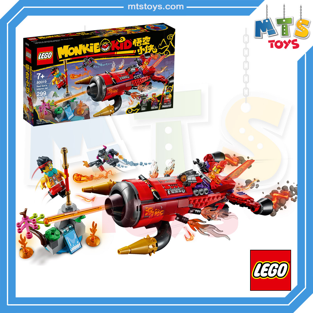 **MTS Toys**เลโก้ Lego 80019 Monkie Kid : Red Sun's Inferno Jet