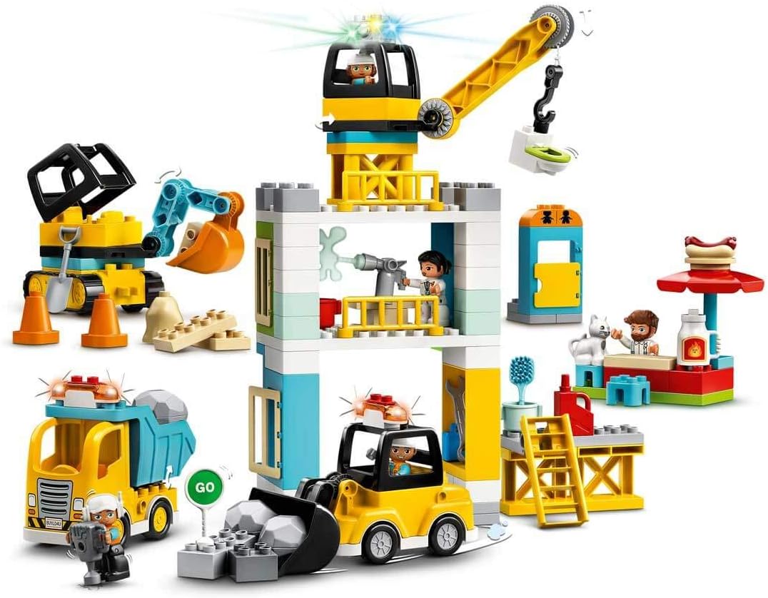 **MTS Toys**เลโก้ Lego Duplo 10933 : Tower Crane & Construction