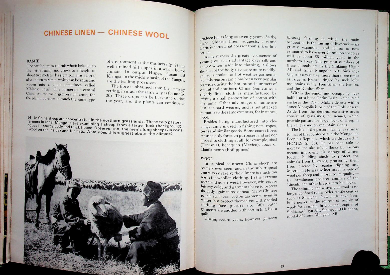 MAN AND HIS WORLD : CLOTHING