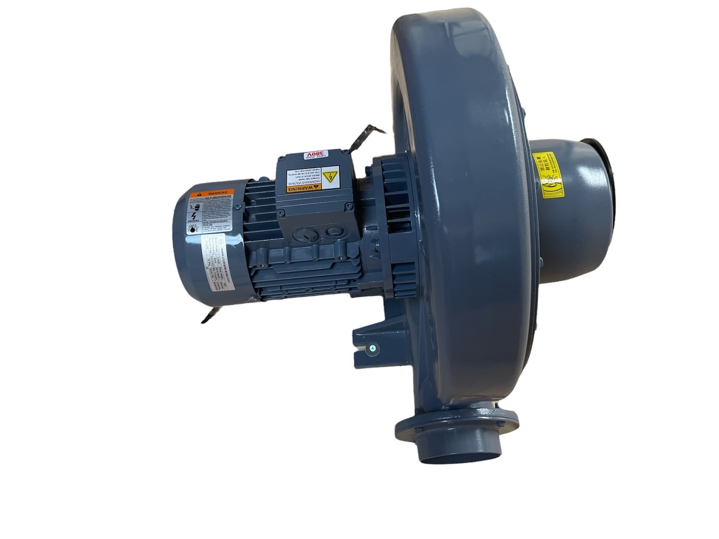 Industrial Centrifugal Fan (Heat) พัดลมโบลเวอร์สำหรับดูดอากาศร้อน 200 องศา 3HP 380V ใช้ในงานอบร้อนหรือเป่าแห้ง