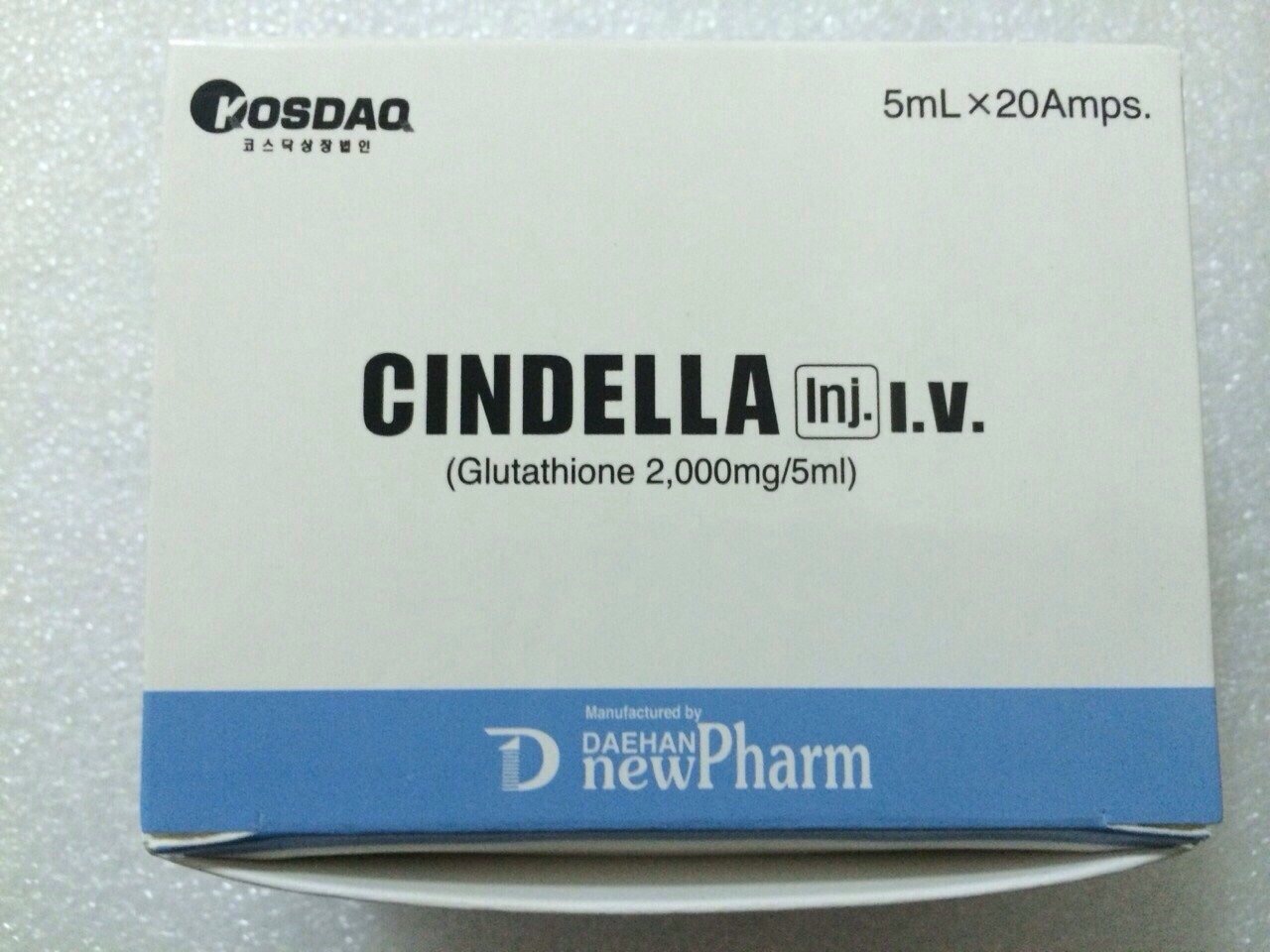 Cindella Glutathione 20 amp.
