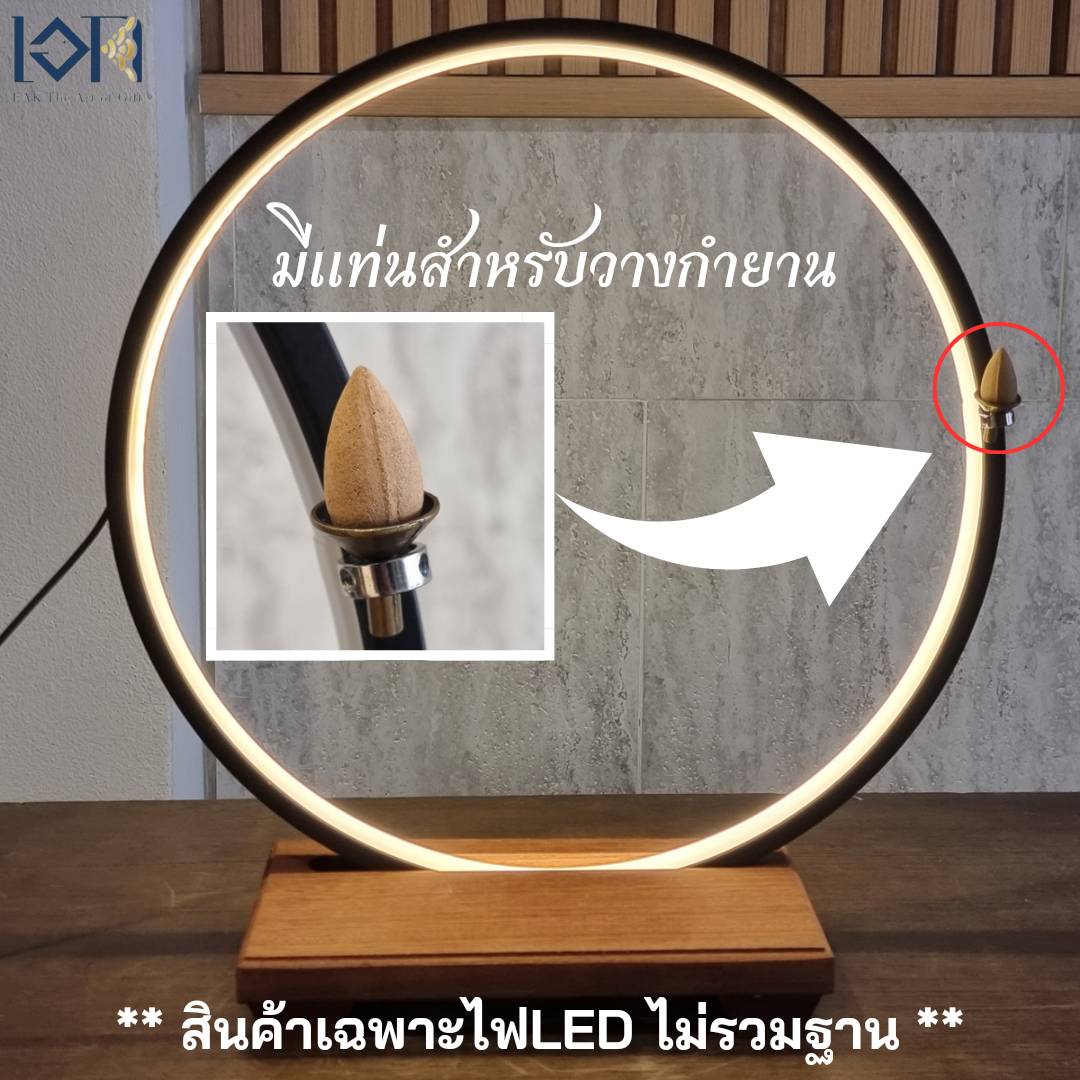 โคมไฟLED วงกลมเส้นผ่านศูนย์กลาง 40 ซม. ไว้สำหรับสำรองไฟLED น้ำพุ น้ำล้น ตกแต่งบ้าน