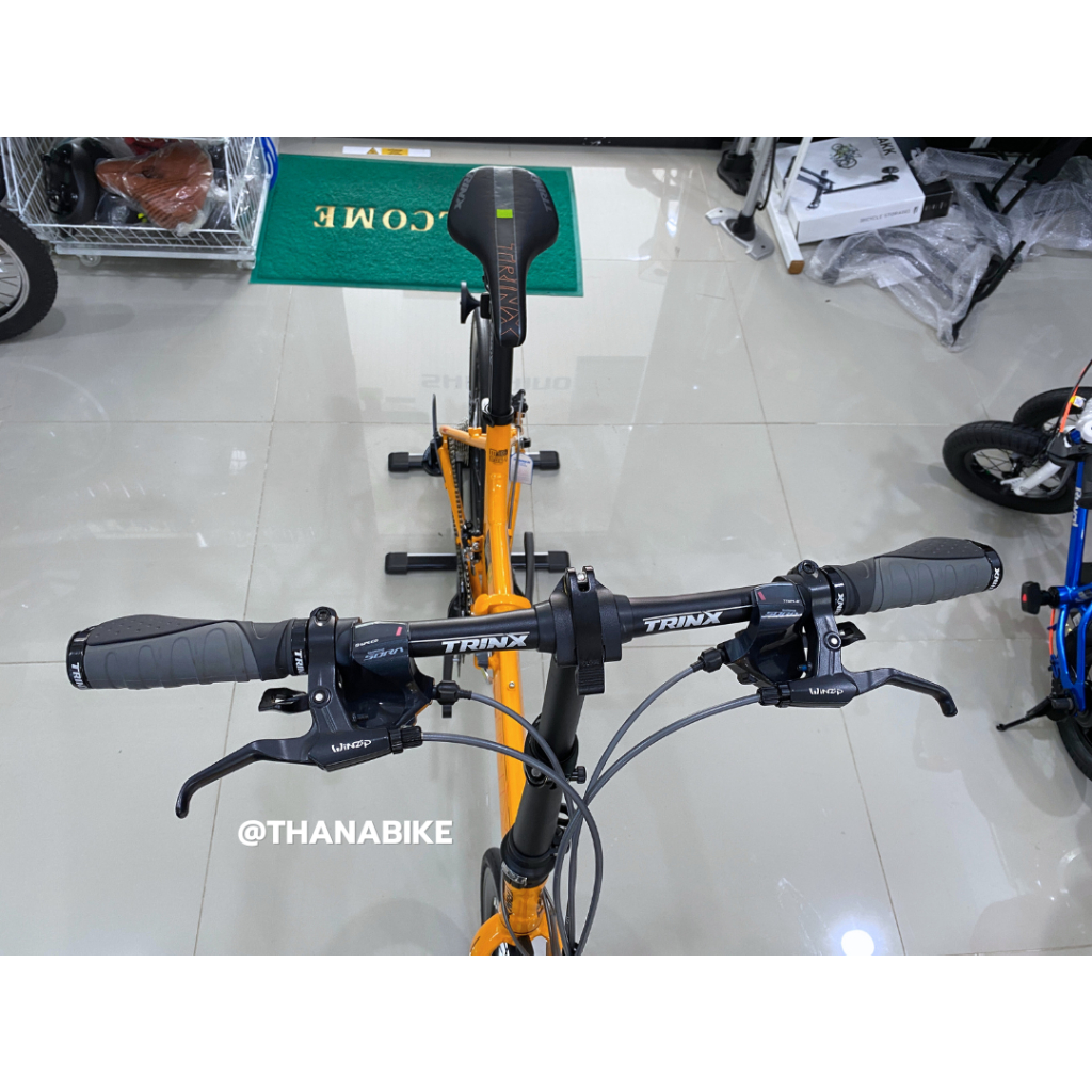 จักรยานพับ TRINX FLYBIRD 3.0 เฟรมอลู ล้อ 20 นิ้ว (451) เกียร์ SORA (27sp) FOLDING BIKE