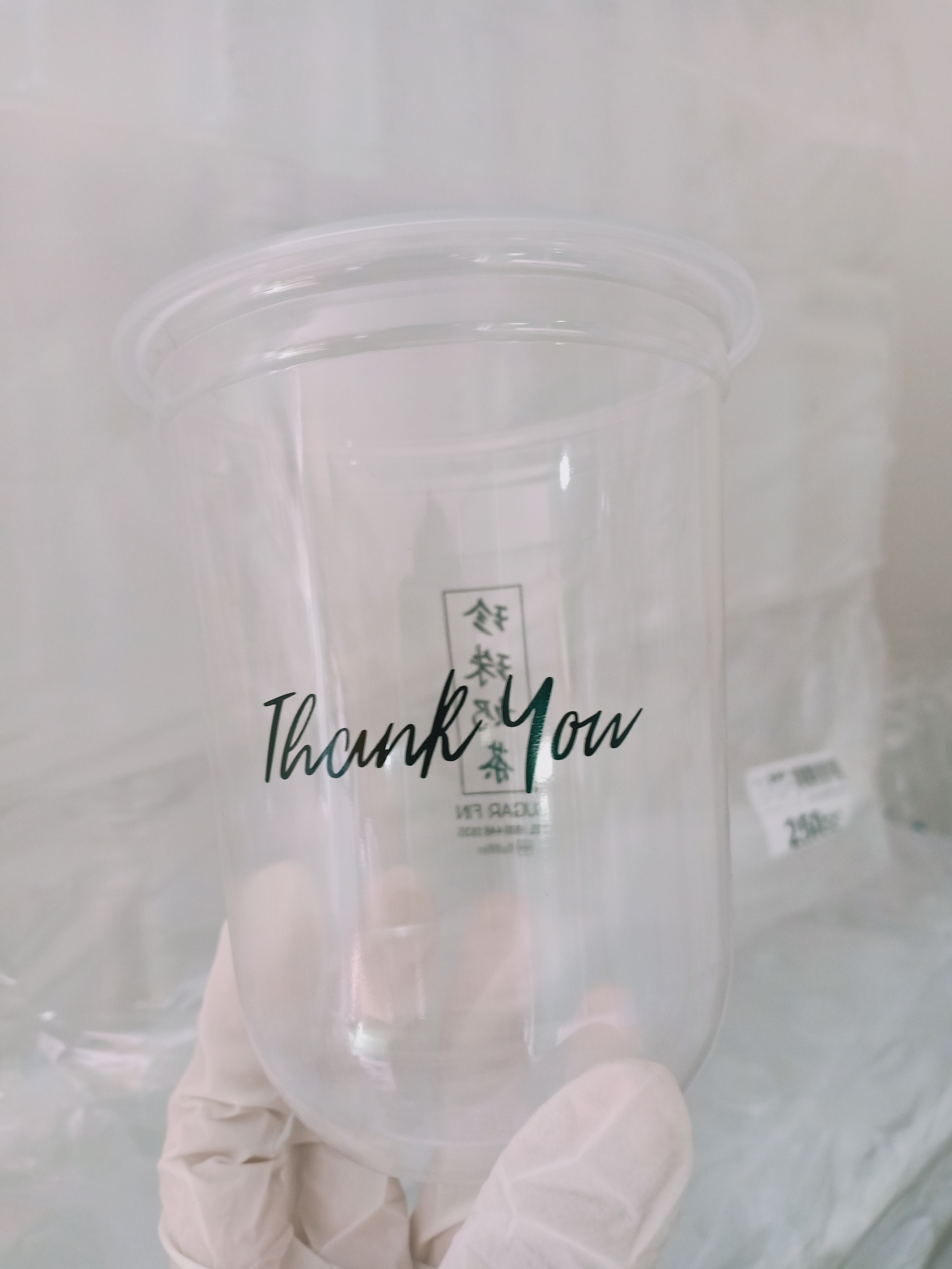 แก้ว PP ปาก 95 ขนาด 16 ออนซ์ (ยกลัง 1000 ใบ)